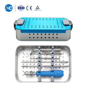Conjunto de instrumentos de reconstrucci&oacute;n del ligamento talofibular anterio - XC Medico