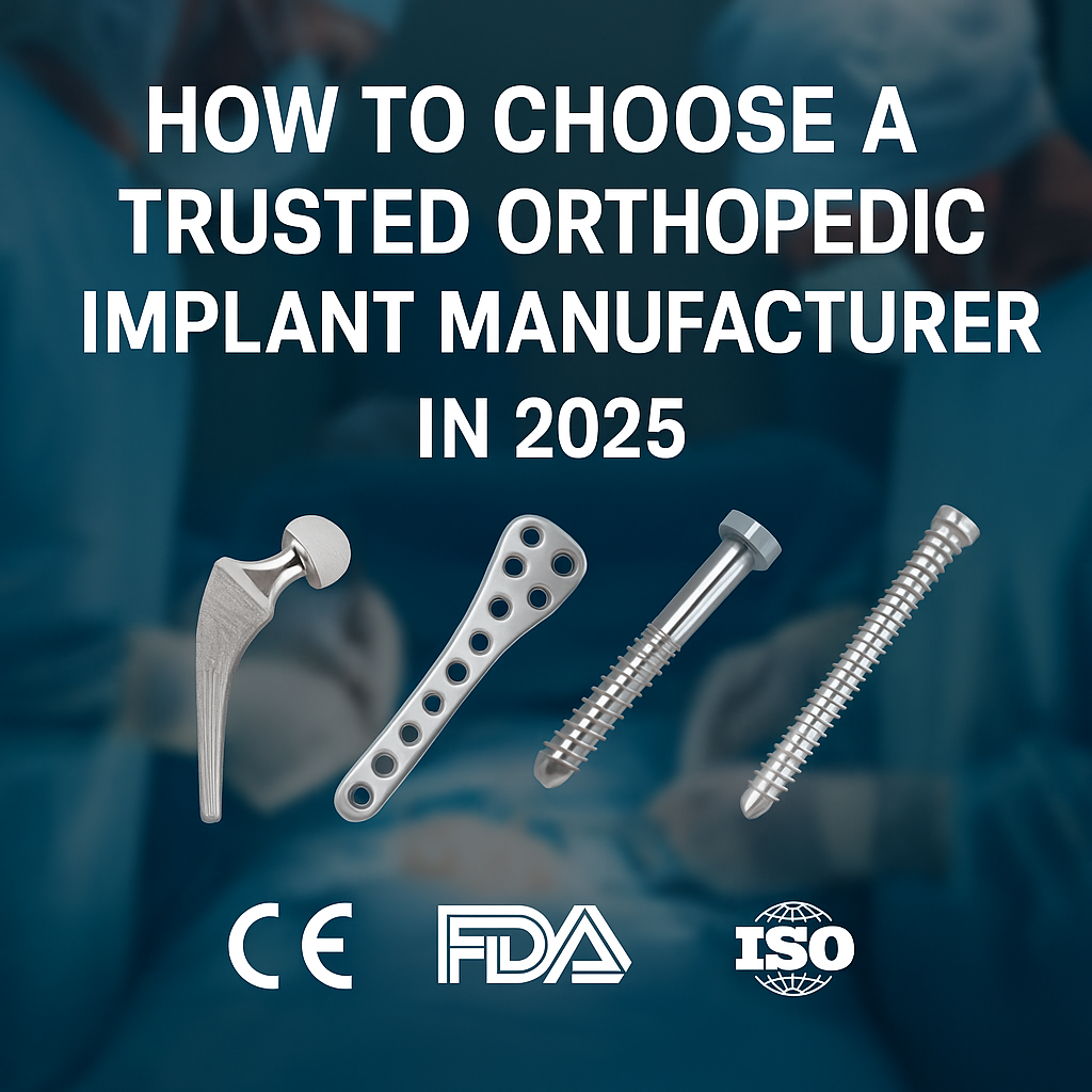 Com triar un fabricant d'implants ortop&egrave;dics fiable el 2025?