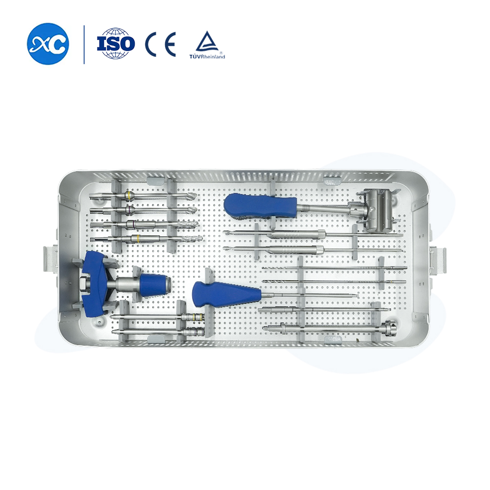 Retrograd Tibial Nail Instrument S&aelig;t | Distal Tibia Fracture Fixation Kit | XC Medico