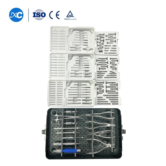1.5/2.0/2.4mm Micro Fragmento Bloqueo Instrumento Conjunto