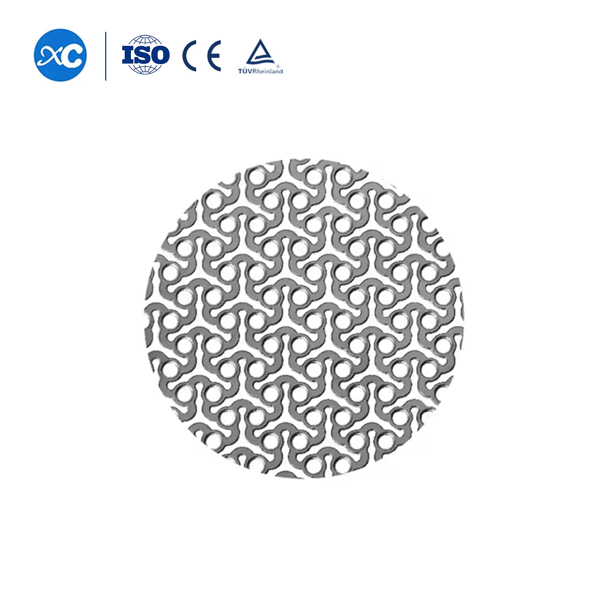 Cloud Shape Titanium Mesh