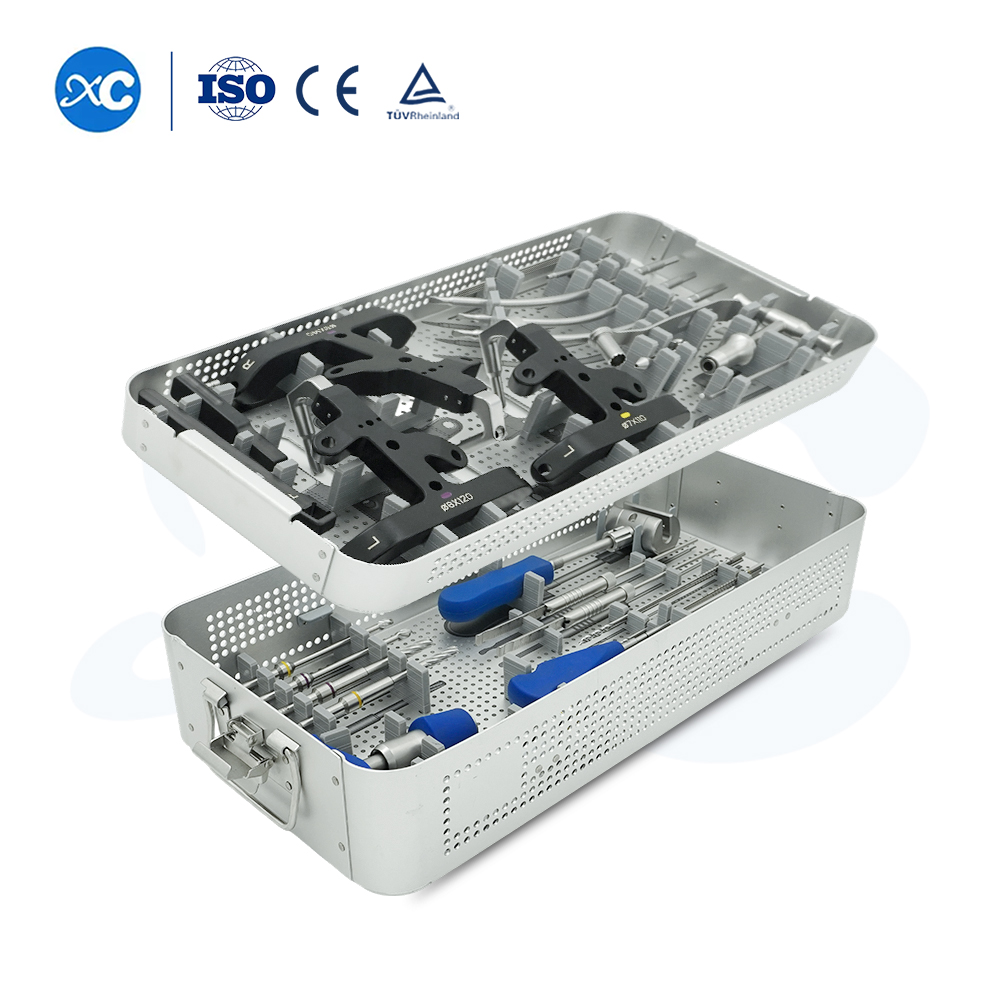 Retrograd Tibial Nail Instrument S&aelig;t | Distal Tibia Fracture Fixation Kit | XC Medico