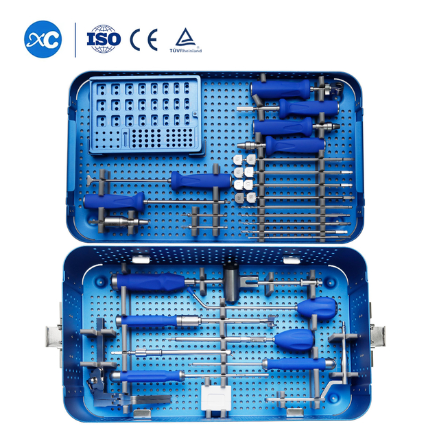 2 لاکنگ اسکرو انسٹرومنٹ سیٹ کے ساتھ سروائیکل پیک کیج - ایکس سی میڈیکو