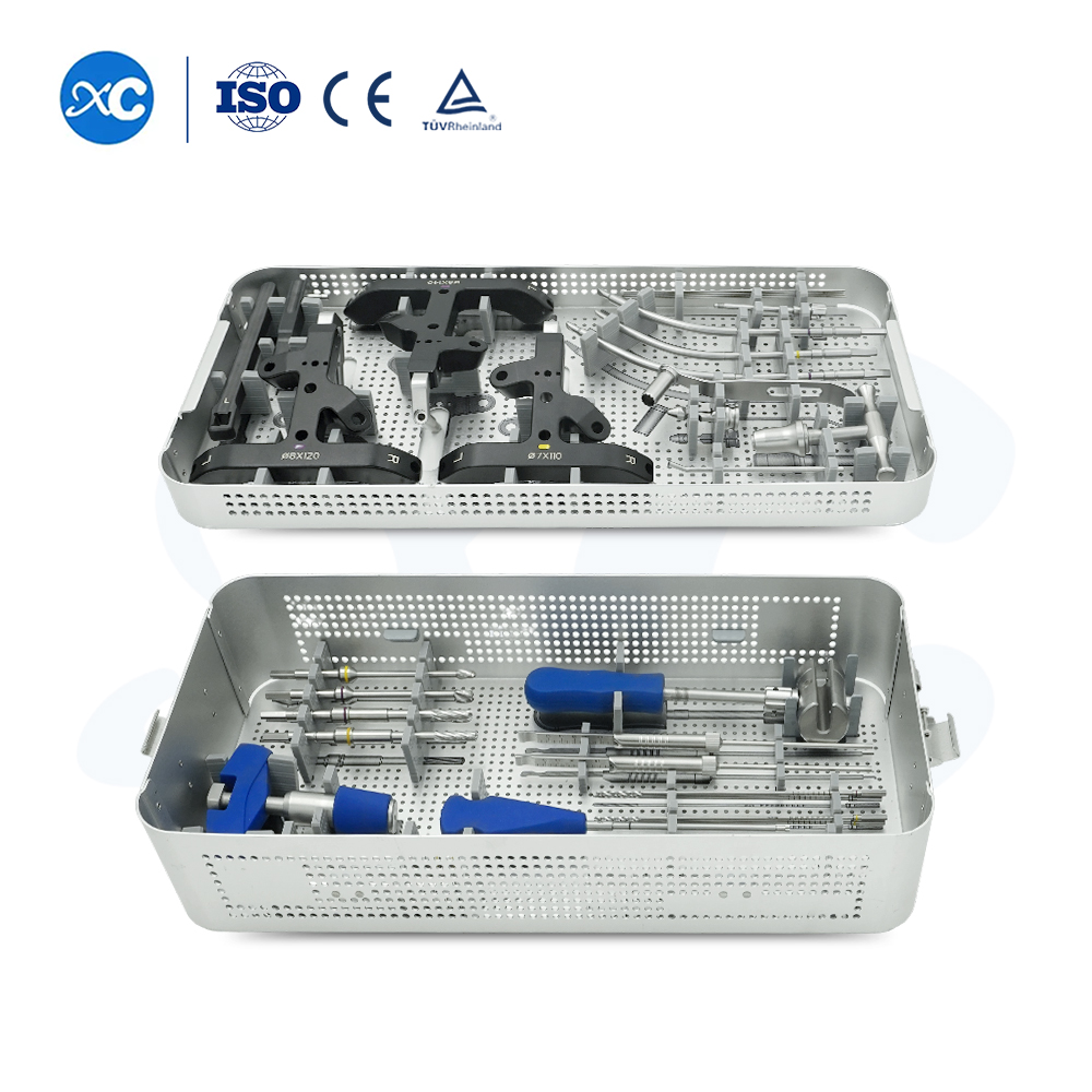 Retrograd Tibial Nail Instrument S&aelig;t | Distal Tibia Fracture Fixation Kit | XC Medico