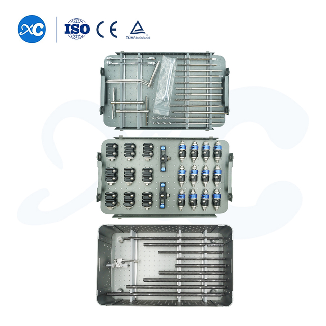 Kombinēts ārējais fiksators JG2 ZAS instrumentu kastes II&nbsp;— iegādājieties produktu vietnē XC Medico
