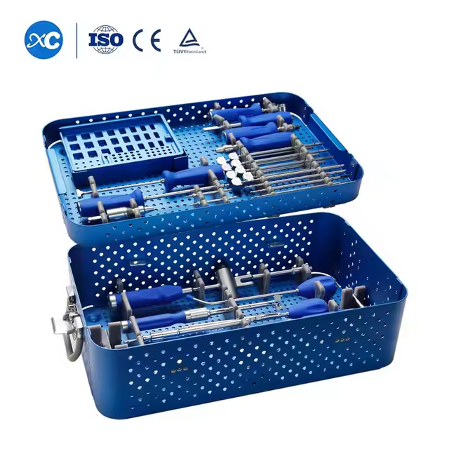 قفص نظرة خاطفة على عنق الرحم مع مجموعة أدوات لولبية للقفل