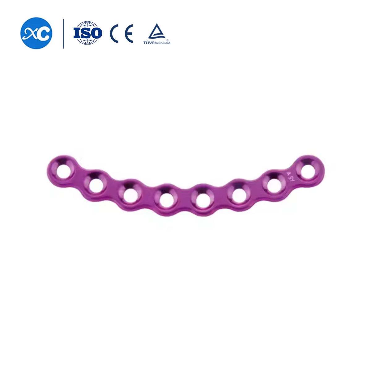 1.5 Maxillofacial micro arc plate