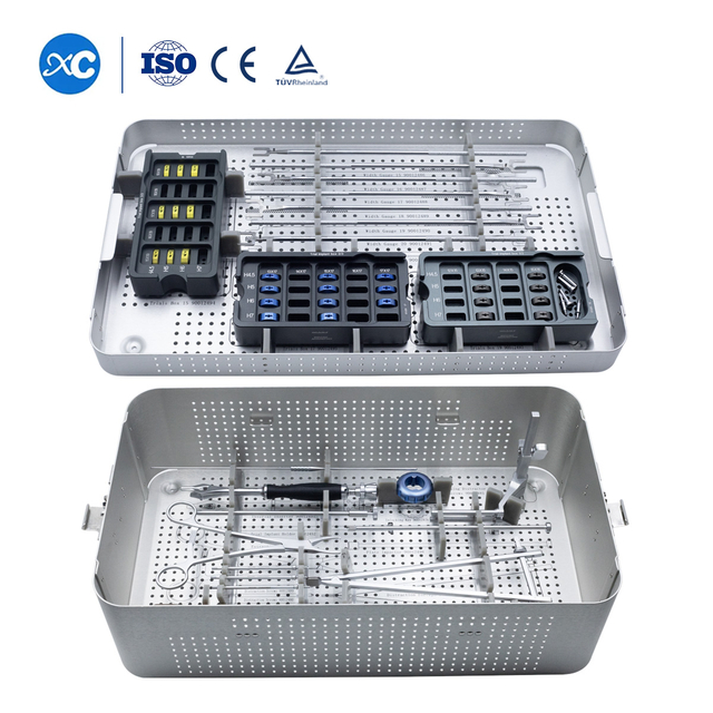 Kunsmatige servikale skyfinstrumentstel | Totale skyfvervanging (TDR) Kit | XC Medico
