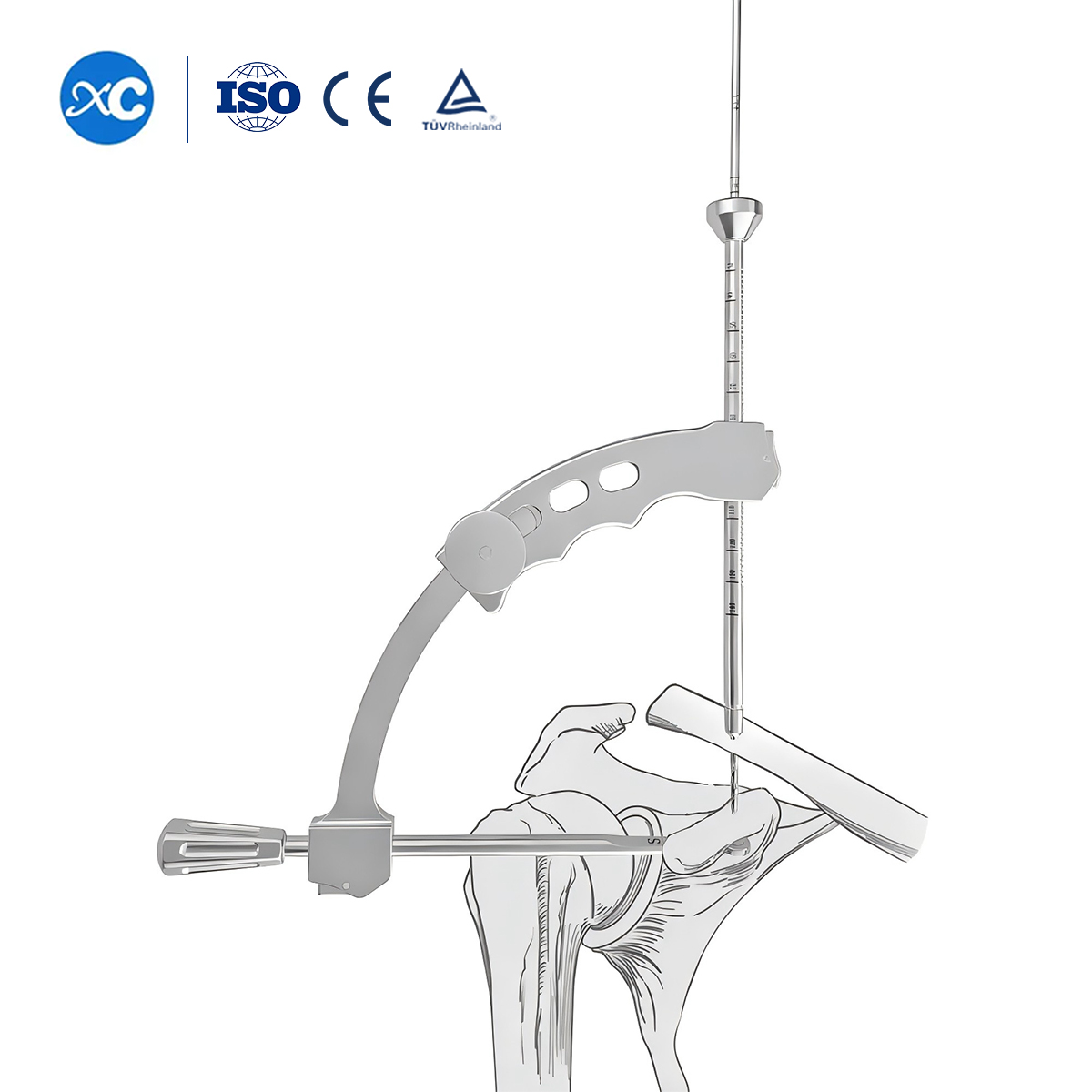 AC Joint Reconstruction Instrument Set - Dongosolo Lokonza Kusuntha Kwamapewa | XC Medico