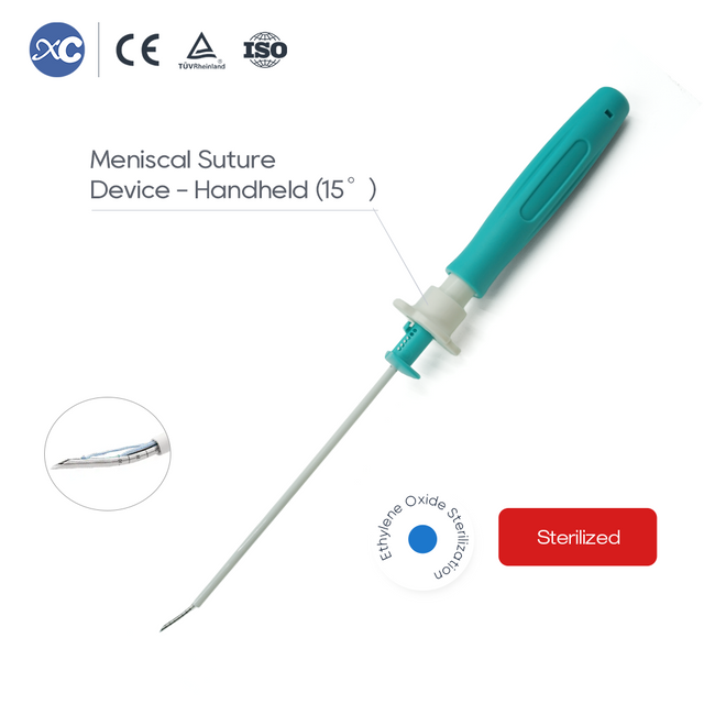 อุปกรณ์เย็บแผล Meniscal แบบมือถือ (15&deg;) | ระบบซ่อมแซม Meniscus ที่มีการบุกรุกน้อยที่สุด