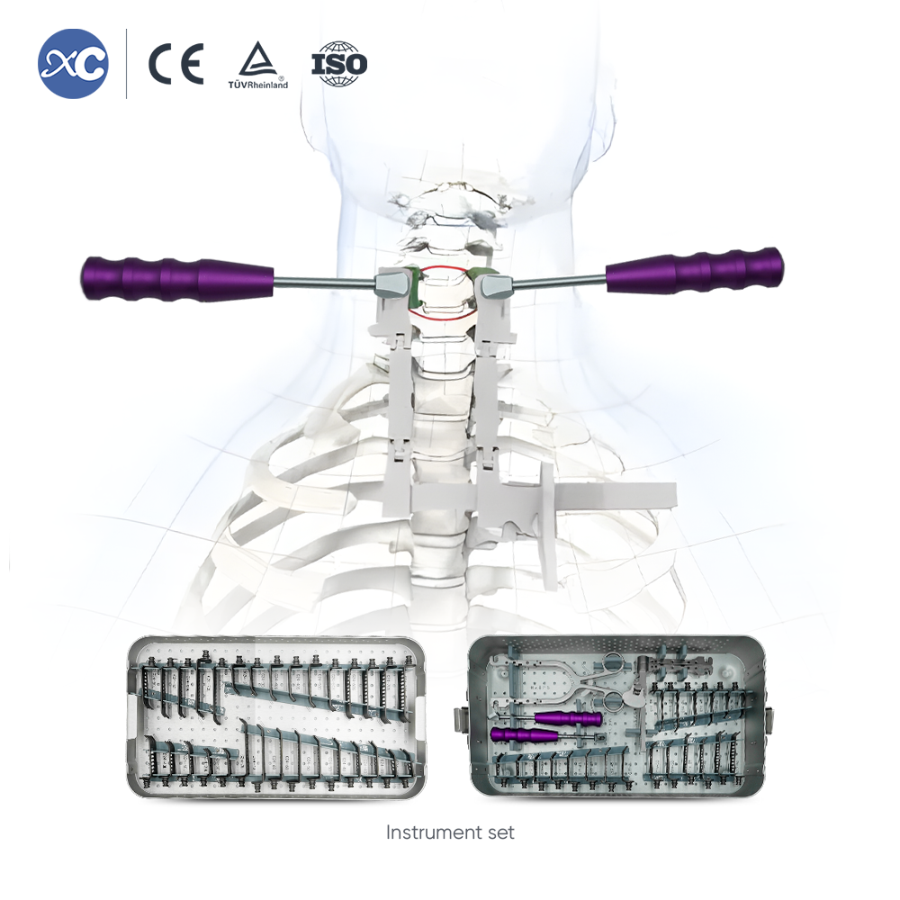 مجموعه ابزار جمع کننده گردن | جراحی ACDF | XC Medico