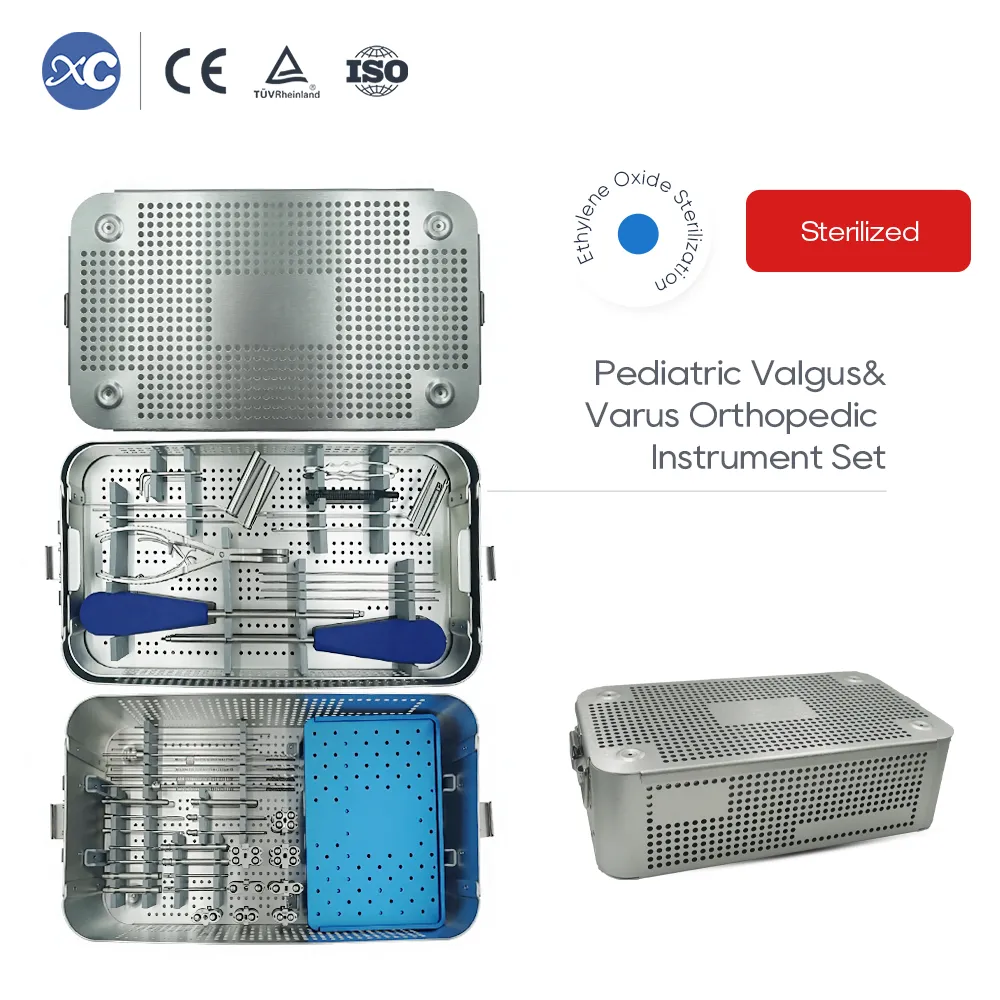 Set d'instruments ortop&egrave;dics Valgus Varus pedi&agrave;trics - 1
