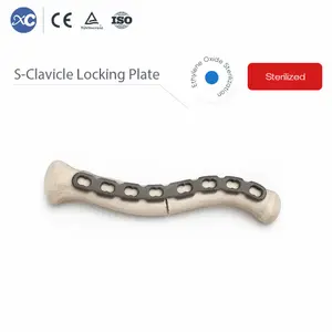 S-clavicle блоклау тәлинкәсе, комбинацияле йозак тишекләре, өске күренеш