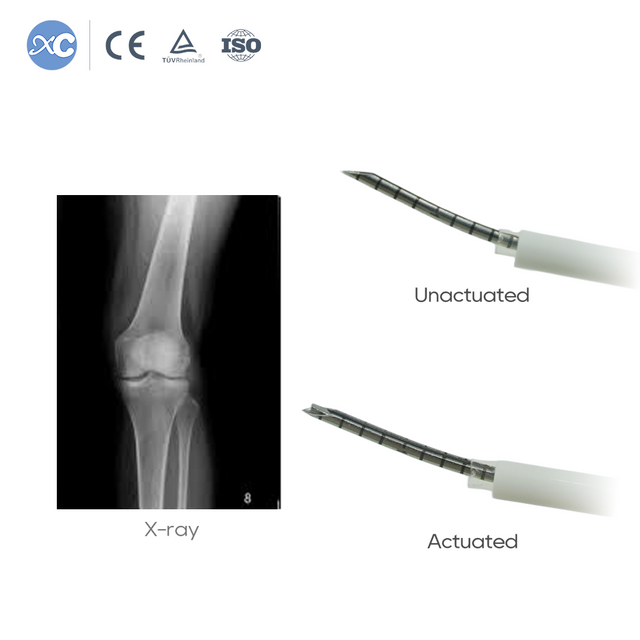 Handger&auml;t f&uuml;r Meniskusnaht (15&deg;) | Minimalinvasives arthroskopisches Meniskusreparatursystem