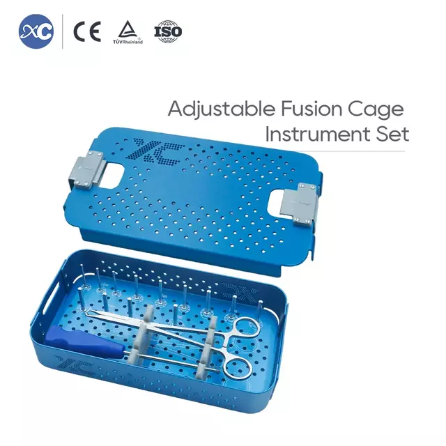 Mapalawa nga Titanium Cage Instrumento nga Set | Dagiti Remienta ti Panagbangon Manen ti Duri - 2