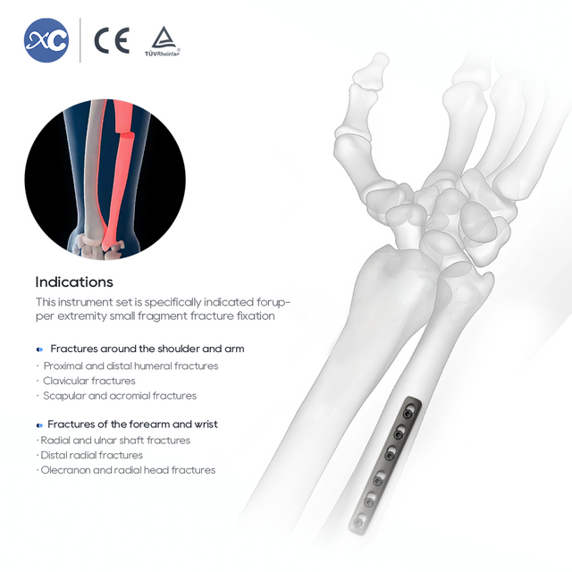 ست ساز قطعات کوچک | کیت صفحه ارتوپدی 2.7/3.5mm | XC Medico
