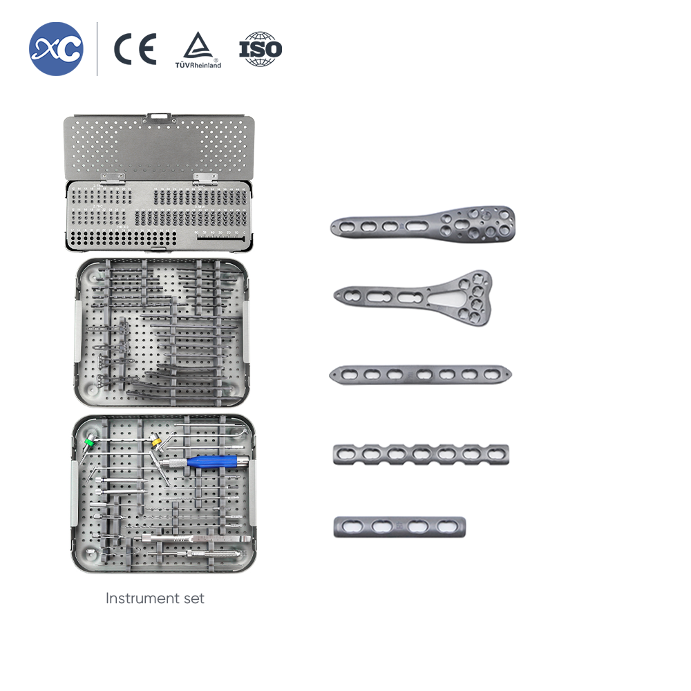 Lyts fragmint Instrument Set | 2.7/3.5mm Ortopedyske Plate Kit | XC Medico