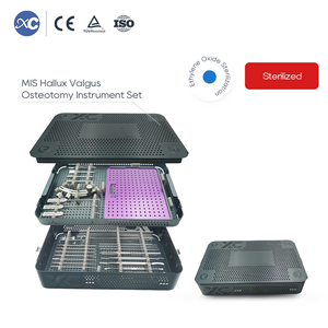 MIS Hallux Valgus Instrumentaro | Fabriko Rekta | XC Mediko
